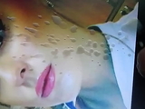 Cum on sexy milf with short hair [Cum On Photo]